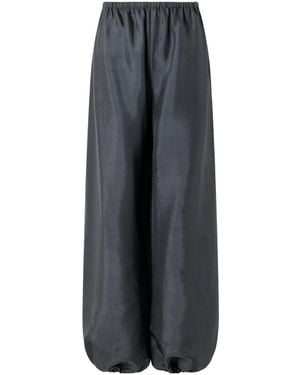 St. Agni Elastic Waist Casual Pants - Gray