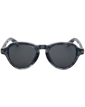 ZEGNA Round-Frame Sunglasses - White
