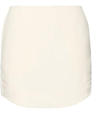 JW Anderson Curved Hem Skirt - Natural