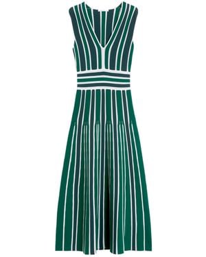 Max Mara Tallone Knitted Dress - Green