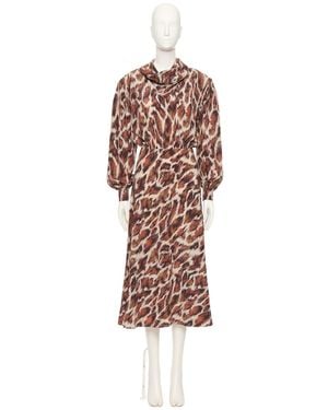 Valentino Long-Sleeved Dress - White