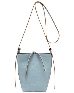 Gianni Chiarini Amelia Bucket Shoulder Bag - Blue