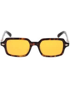 Chrome Hearts Full Frame Sunglasses - Yellow