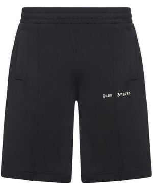 Palm Angels Soft Comfort Casual Shorts - Blue
