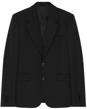 Givenchy Single-Breasted Regular Jacket - Black
