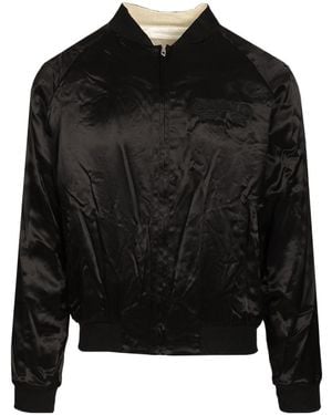 DIESEL Zip-Up Reversible Jacket - Black