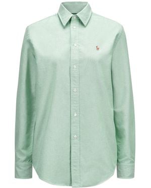 Polo Ralph Lauren Relaxed Fit Oxford Shirt - Green