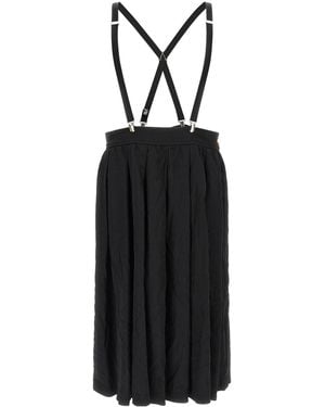 Comme des Garçons Suspender Dress - Black