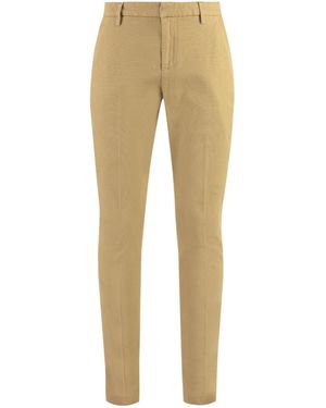 Dondup Belt-Lined Casual Trousers - Natural