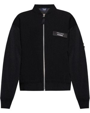 Comme des Garçons Long Sleeve Casual Jacket - Black
