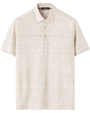 Loro Piana Short-Sleeved Polo Shirt - White
