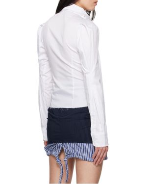 OTTOLINGER Long Sleeve Shirt - White