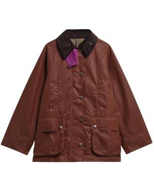 Barbour Long-Sleeve Casual Jacket - Red