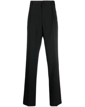 Lanvin Straight Leg Tailored Trousers - Black