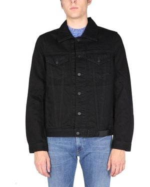 DIESEL Nhill-C1 Cotton Denim Jacket - Black
