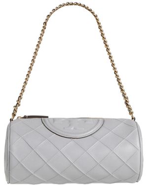 Tory Burch Medium Cowhide Bag - Gray
