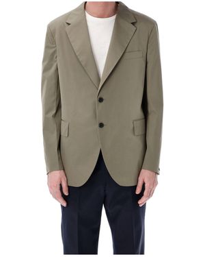 Prada Tailored Poplin Blazer - Green