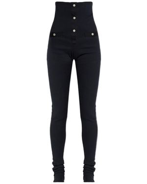 The Attico The High Waist Trousers - Blue