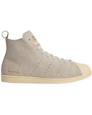 adidas Originals Logodetail Hightop Shoes - Natural