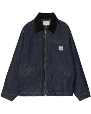 Carhartt Og Detroit Jacket (Winter) - Blue