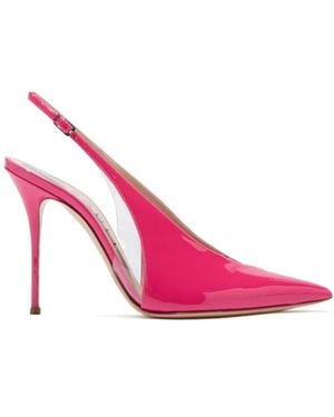 Casadei Scarlet Tiffany Slingback Pump - Pink