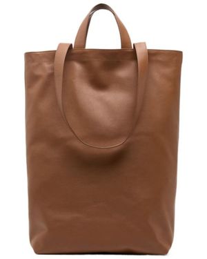 Marsèll Marsèll Logo-Embossed Top Handle Bag - Brown