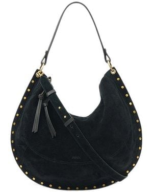 Isabel Marant Zippered Shoulder Bag - Black