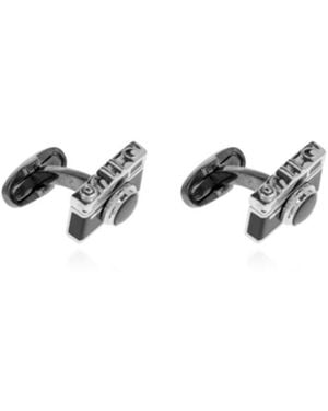 Paul Smith Camera Cufflinks - White