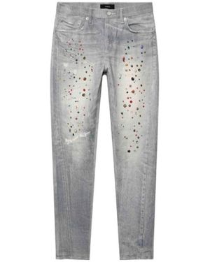 Purple Brand Belt Loop Jeans - Grey