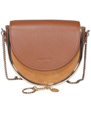 See By Chloé Mara Panelled Crossbody Bag - White