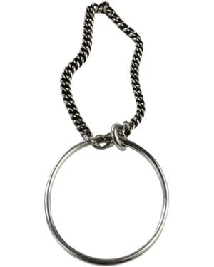 Ann Demeulemeester Vokko Chain Bangle - White