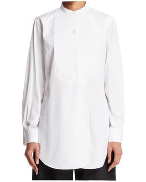 The Row Long Sleeve Shirt - White