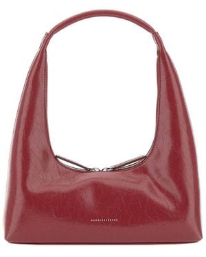 Marge Sherwood Zip Hobo Shoulder Bag - Red