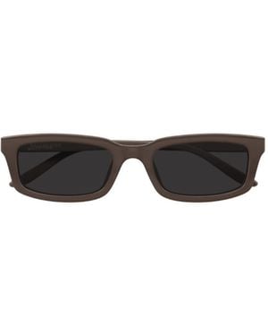 Balenciaga Geometric-Frame Sunglasses - White