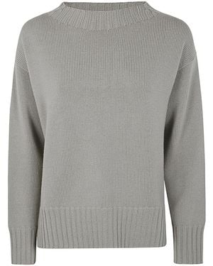 Drumohr Long-Sleeved Jumper - Grey