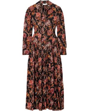 Ulla Johnson Long-Sleeved Dress - Red