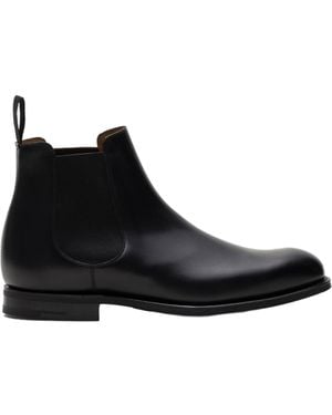 Church's Elastic Panel Chelsea Boots - Black