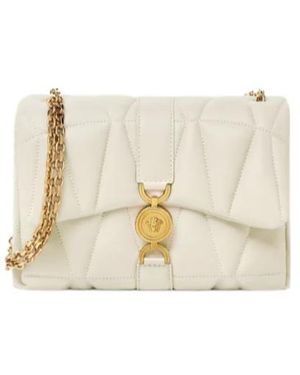 Versace Medusa Chain-Linked Shoulder Bag - Natural