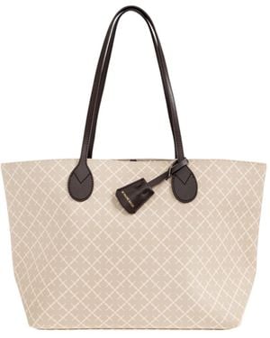By Malene Birger Abigail Monogram Tote Bag - Natural
