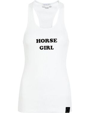 Stella McCartney Stretch-Cotton Tank - White