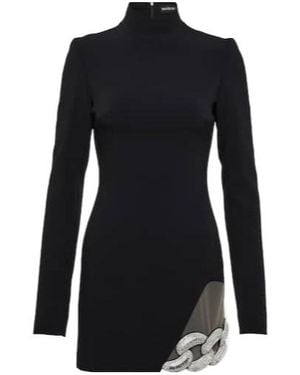 David Koma Embellished Bodycon Minidress - Black