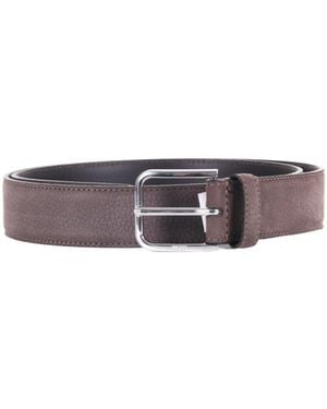 BOSS Logo Belt - White