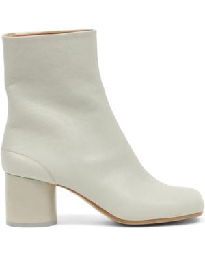 Maison Margiela Tabi Ankle Boots - Natural