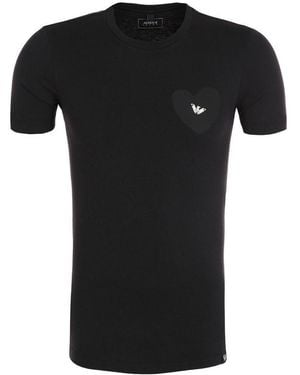 Armani Jeans Logo T-Shirt - Black