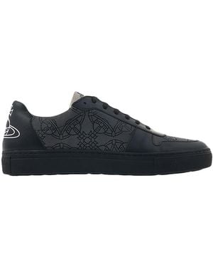 Vivienne Westwood Jacquard Trainers - Black