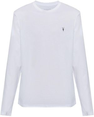 AllSaints Brace Long Sleeve T-Shirt - White