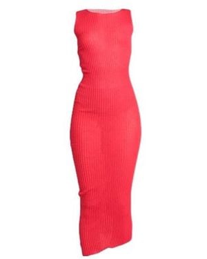 Maison Margiela Fitted Dress - Red