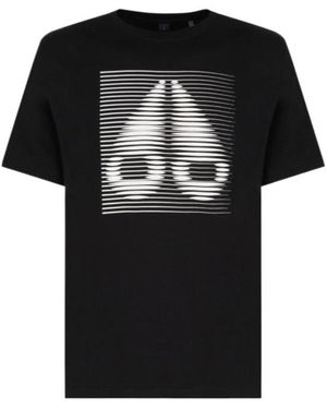 Moose Knuckles Raydaze Logo T-Shirt - Black