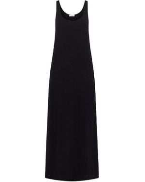 The Row Nareen Cashmere Maxi Dress - Black