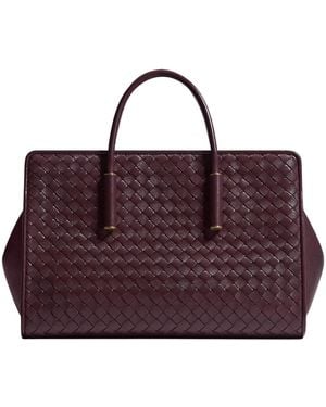 Bottega Veneta Small Barbara Tote - Purple